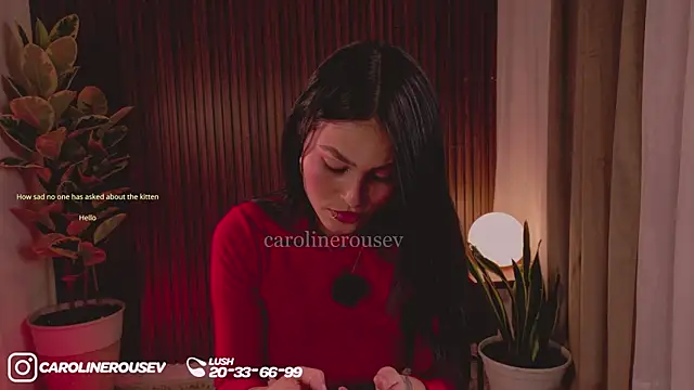 carolinerousev online show from April 16, 7:47 pm