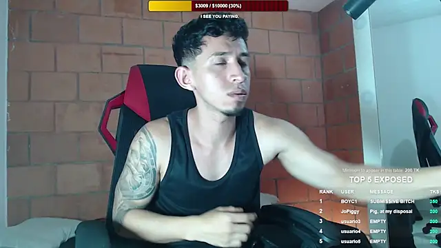 stevenSEX123 online show from April 9, 3:50 am