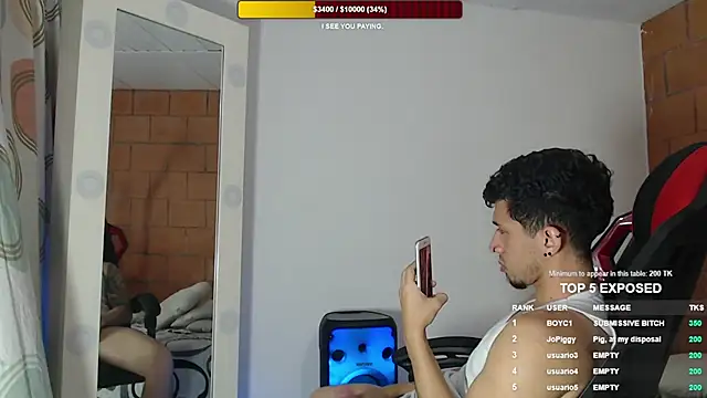 stevenSEX123 online show from April 24, 2:14 am