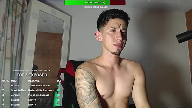 stevenSEX123 online show from July 7, 2:36 am