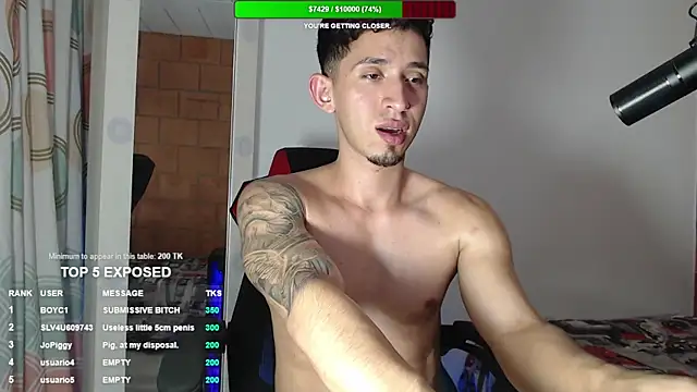 stevenSEX123 online show from July 8, 2:27 am
