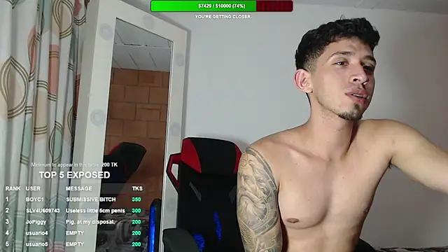 stevenSEX123 online show from July 10, 4:50 am