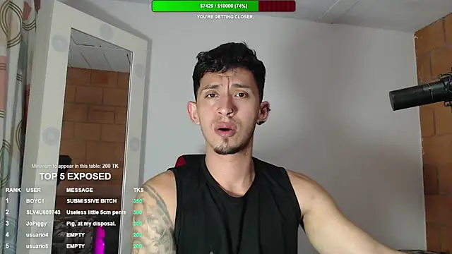 stevenSEX123 online show from July 12, 4:14 am