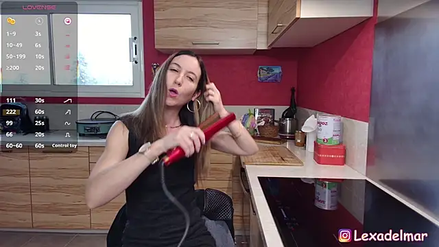 Lexa del mar online show from April 13, 7:58 am