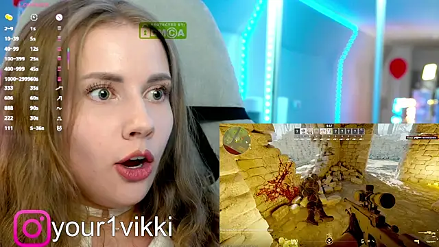 Snapshot of Vikki_Cheese chatting on March 18, 11:53 pm Vikki Cheese online show from March 18, 11:53 pm