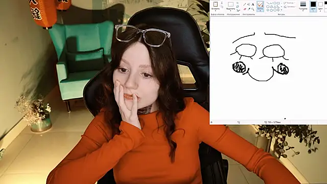 Snapshot of VeliraBraitberg chatting on February 22, 11:13 am VeliraBraitberg online show from February 22, 11:13 am