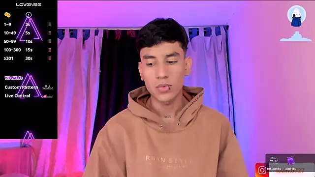 Levin Hikaru online show from February 21, 1:50 am