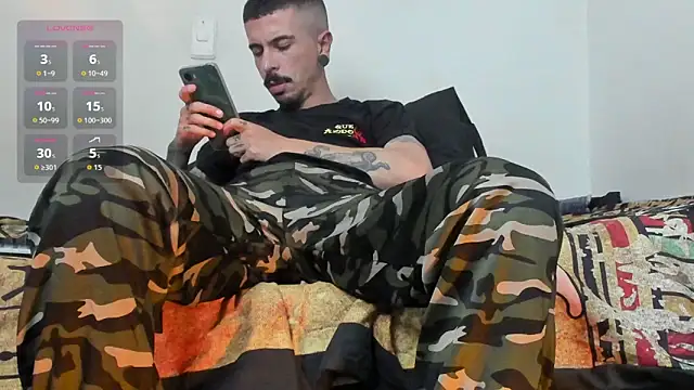 Aaron BigDickxxx online show from December 5, 7:43 pm