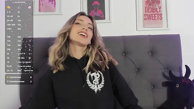 IsadoraGalle  online show from February 11, 9:20 pm