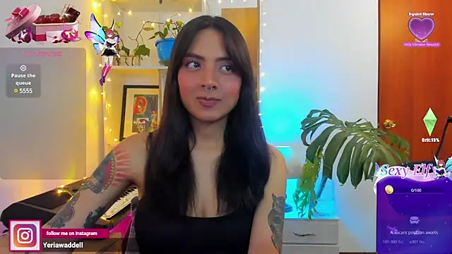 Snapshot of Yeriawaddell_ chatting on December 6, 12:45 am Yeriawaddell  online show from December 6, 12:45 am