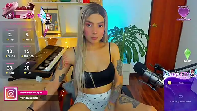 Snapshot of Yeriawaddell_ chatting on December 28, 1:29 am Yeriawaddell  online show from December 28, 1:29 am