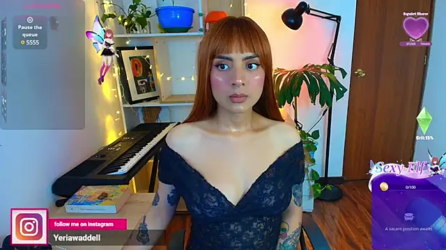 Snapshot of Yeriawaddell_ chatting on February 12, 1:09 am Yeriawaddell  online show from February 12, 1:09 am