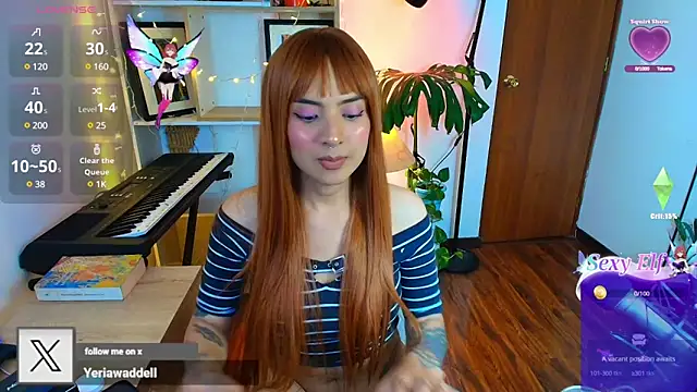 Snapshot of Yeriawaddell_ chatting on February 13, 2:56 am Yeriawaddell  online show from February 13, 2:56 am