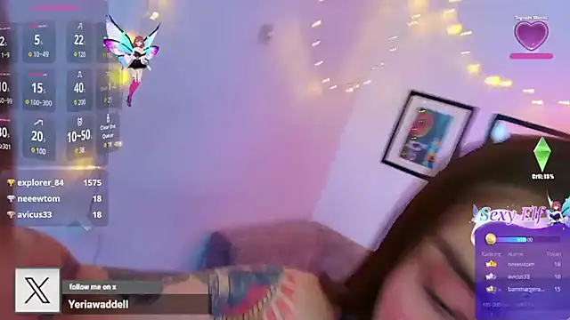 Snapshot of Yeriawaddell_ chatting on February 26, 2:14 pm Yeriawaddell  online show from February 26, 2:14 pm