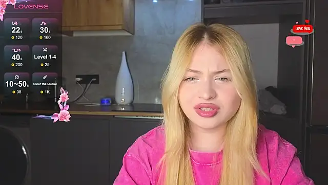 shy blondiee online show from February 4, 5:30 pm