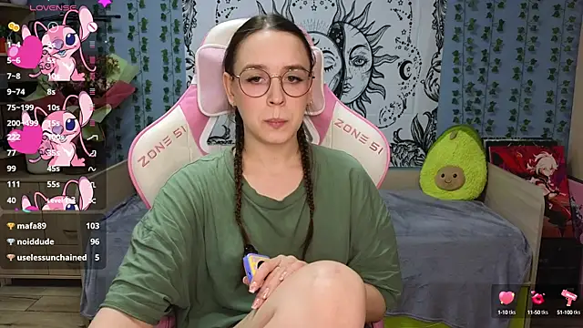 Snapshot of Sweet_frosti chatting on February 10, 6:09 am Sweet frosti online show from February 10, 6:09 am