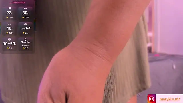 mary kisses online show from December 20, 8:27 pm