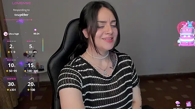 Snapshot of anaveleeez chatting on February 6, 10:15 am anaveleeez online show from February 6, 10:15 am