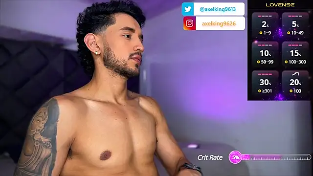 AxelKing1326 online show from February 3, 10:11 pm