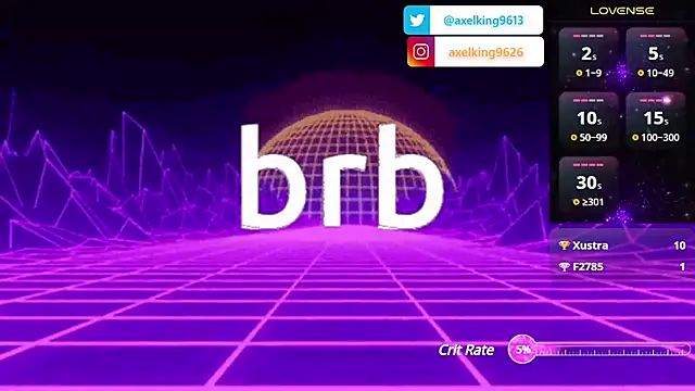 AxelKing1326 online show from February 10, 1:46 am