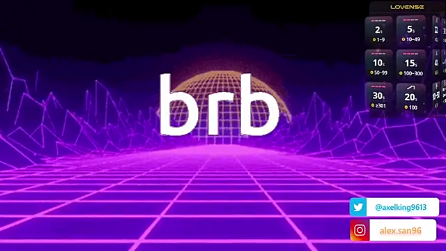 AxelKing1326 online show from October 22, 11:15 pm