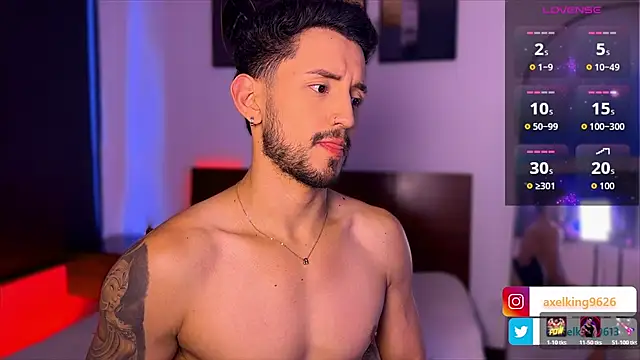 AxelKing1326 online show from March 14, 9:09 pm