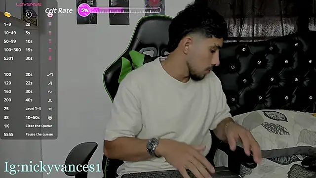 nicky vances online show from February 22, 7:23 pm