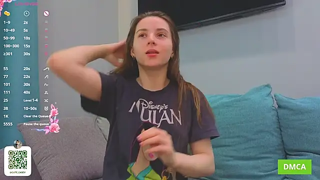 DonnaBurkee online show from October 31, 4:57 am