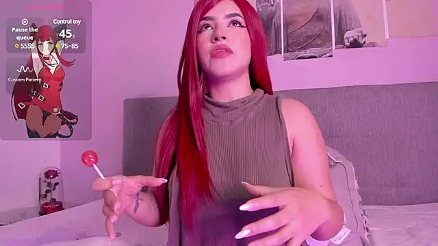 Im Scarlet online show from January 28, 10:12 pm