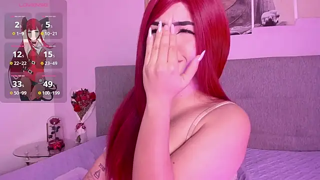 Im Scarlet online show from February 25, 6:20 pm