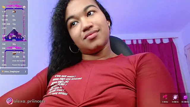 Snapshot of Alexa_priincess chatting on February 12, 7:24 pm Alexa priincess online show from February 12, 7:24 pm
