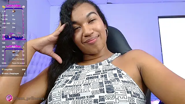 Snapshot of Alexa_priincess chatting on March 4, 7:22 pm Alexa priincess online show from March 4, 7:22 pm