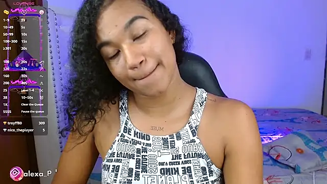 Snapshot of Alexa_priincess chatting on March 5, 12:05 am Alexa priincess online show from March 5, 12:05 am