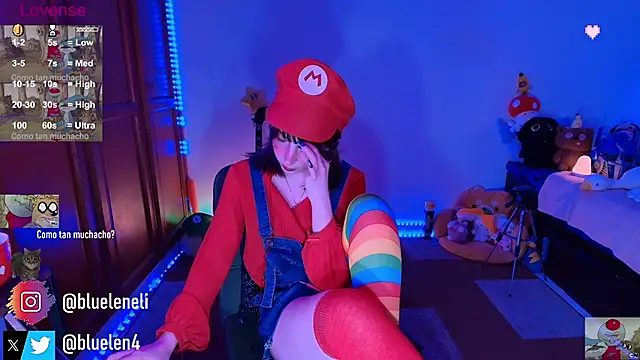 bluelen online show from November 27, 8:49 am