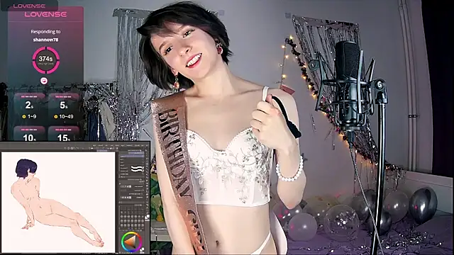 Violet Veliya online show from February 9, 4:07 pm