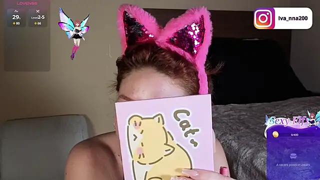 Ivanna Diamon online show from January 8, 12:35 am