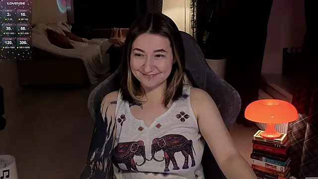 Snapshot of Megan__Hart chatting on February 8, 6:44 pm Megan  Hart online show from February 8, 6:44 pm