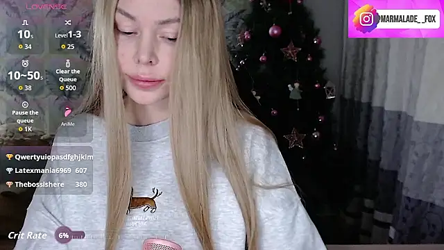 Marmalade Fox online show from January 15, 4:44 pm