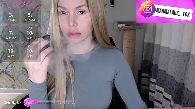 Marmalade Fox online show from March 3, 2:12 pm