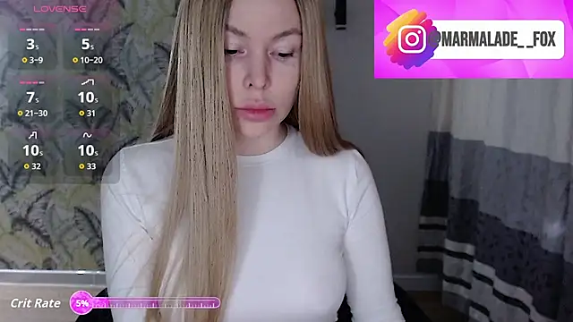 Marmalade Fox online show from April 23, 4:24 am