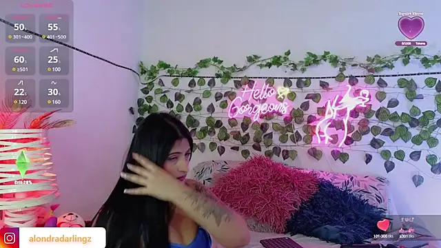 alondra darling online show from March 2, 9:01 pm