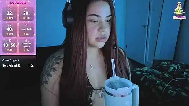 MelSaunders online show from April 22, 1:08 am