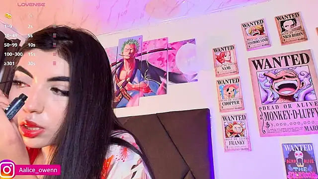 Aliceowenn online show from February 21, 8:10 pm