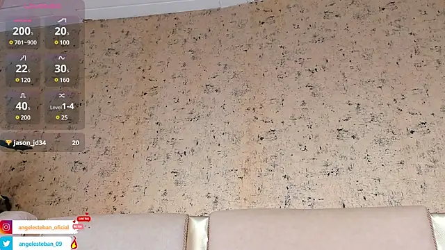 Angel esteban fx online show from March 23, 6:58 am