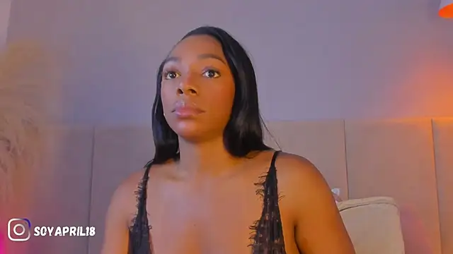 aprilebony  online show from April 1, 2:25 pm