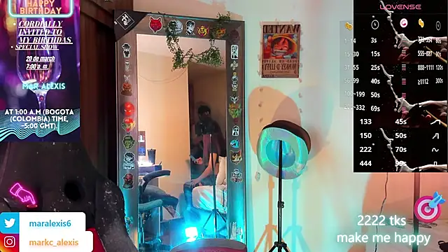 marckalexis online show from March 13, 10:49 pm