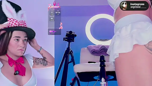 Angelst   online show from April 22, 1:30 am