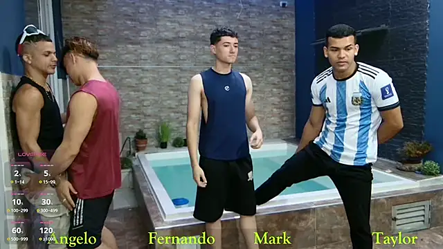 Snapshot of Boysgang_sex chatting on January 17, 11:49 am Boysgang sex online show from January 17, 11:49 am