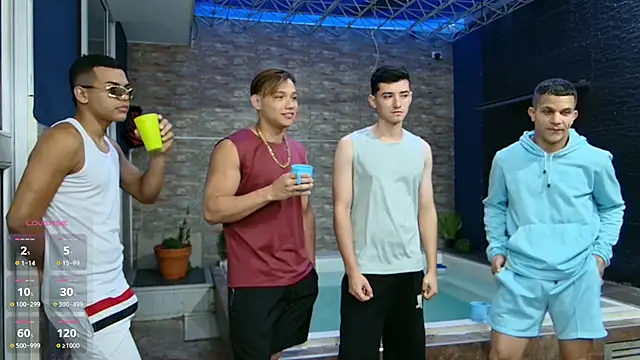 Snapshot of Boysgang_sex chatting on January 20, 11:35 am Boysgang sex online show from January 20, 11:35 am