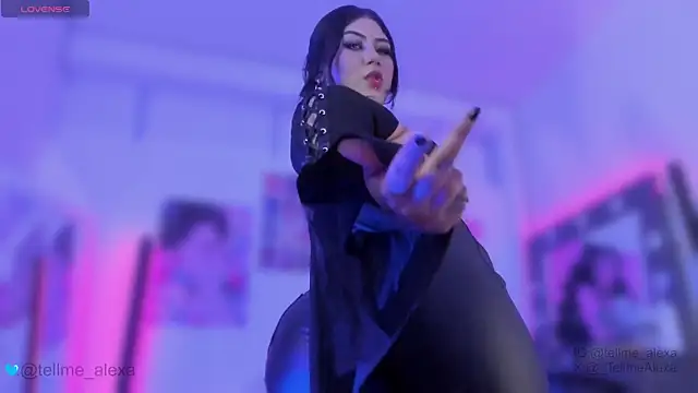 Snapshot of Tellme_Alexa chatting on March 8, 9:51 pm Tellme Alexa online show from March 8, 9:51 pm